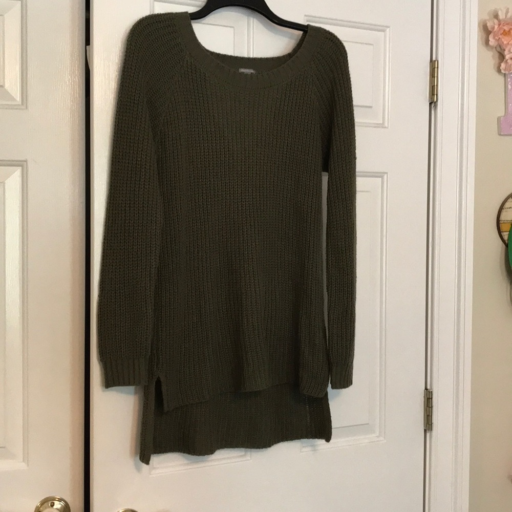 Green sweater